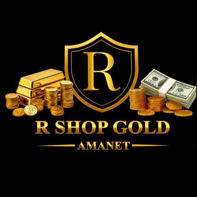 Logo R Shop Gold